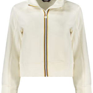 K-WAY WOMEN'S ZIP-UP SWEATSHIRT WHITE
