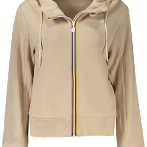 K-WAY WOMEN'S PINK ZIP-UP SWEATSHIRT