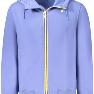 K-WAY MEN'S ZIP-UP SWEATSHIRT BLUE