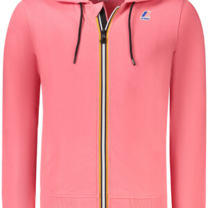 K-WAY MEN'S ZIP-UP SWEATSHIRT PINK