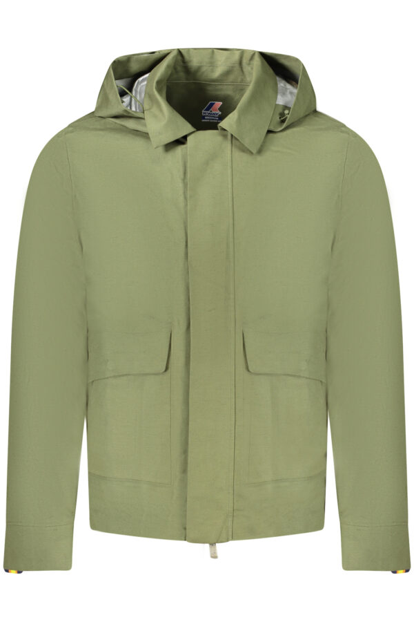 K-WAY SPORT JACKET MEN GREEN