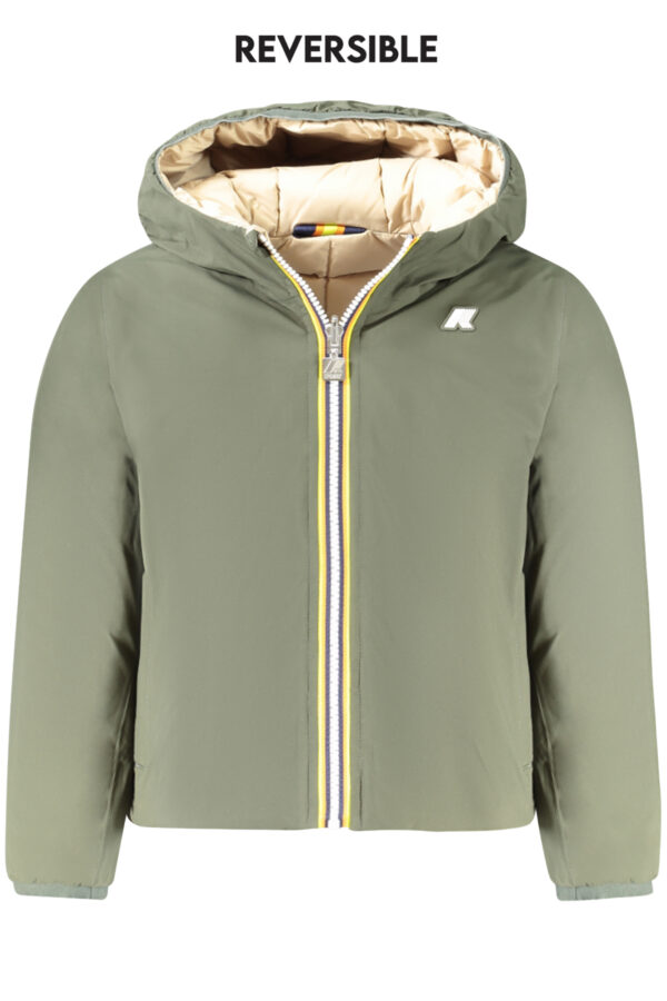 K-WAY CHILDREN'S GREEN JACKET