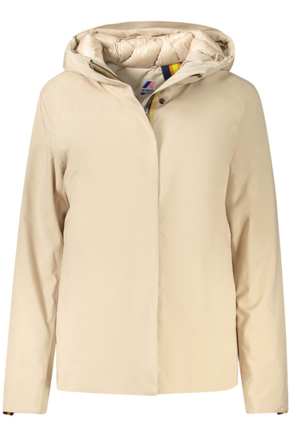 K-WAY WOMEN'S BEIGE JACKET