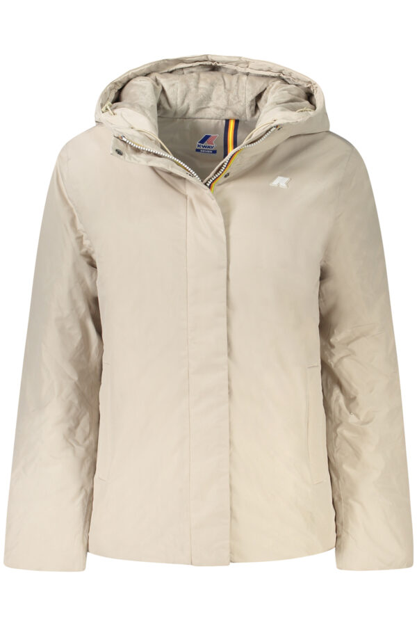 K-WAY WOMEN'S BEIGE JACKET