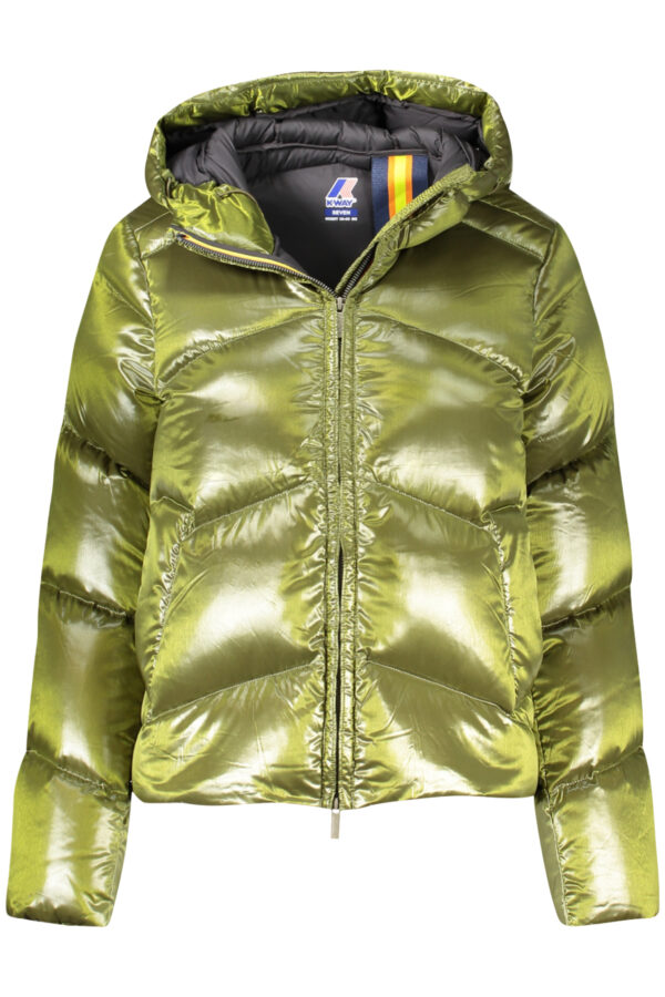 K-WAY WOMEN'S GREEN JACKET