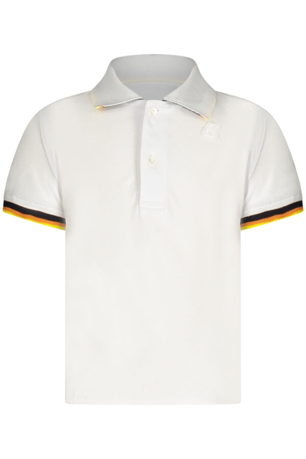 K-WAY POLO SHORT SLEEVES CHILDREN WHITE