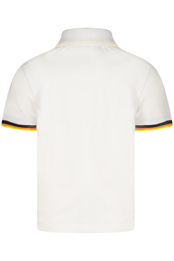 K-WAY POLO SHORT SLEEVES CHILDREN WHITE - Image 2