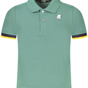K-WAY POLO SHORT SLEEVES CHILDREN GREEN