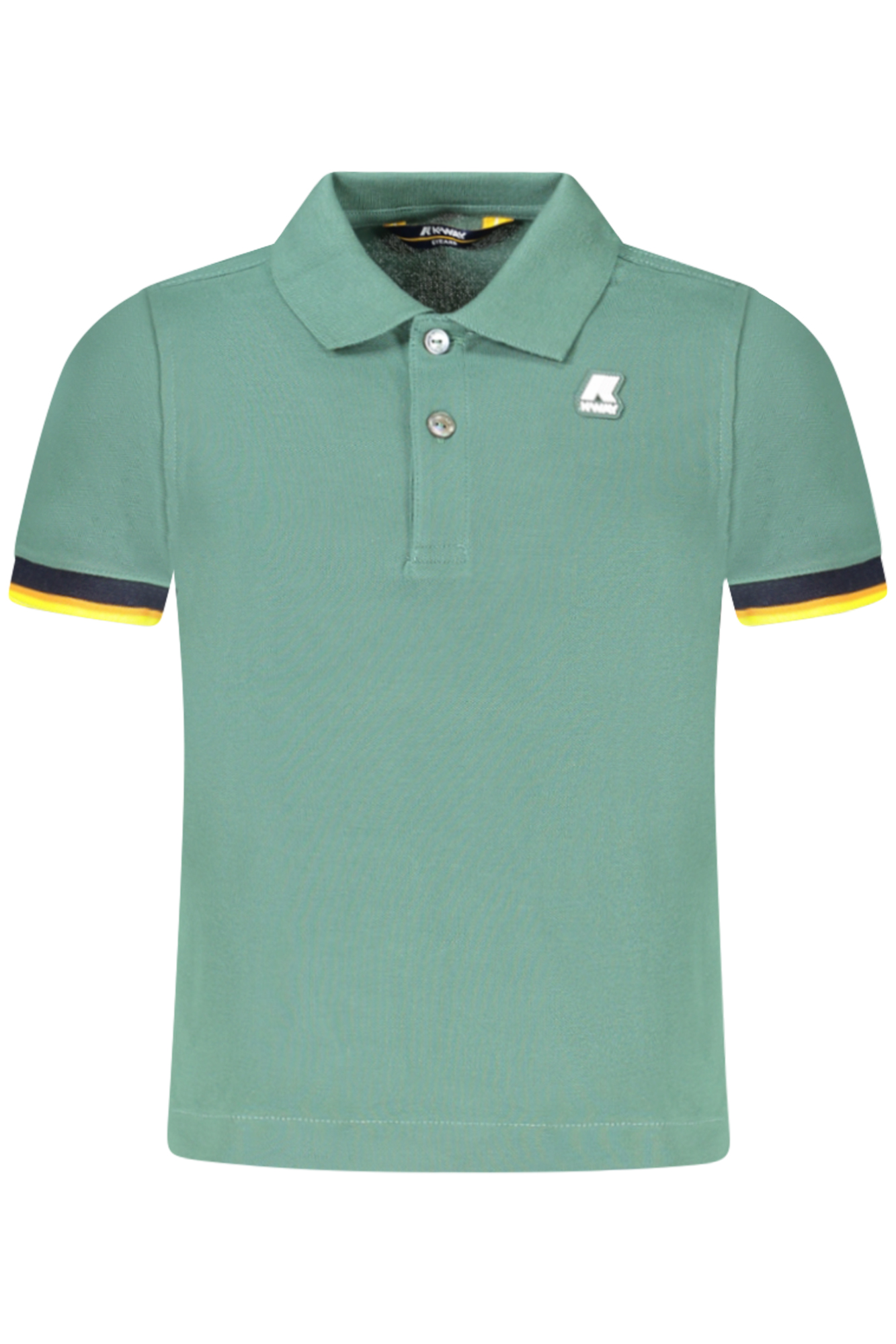 K-WAY POLO SHORT SLEEVES CHILDREN GREEN K-WAY