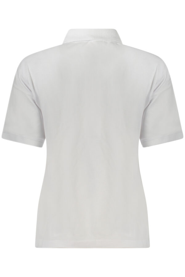 K-WAY POLO SHORT SLEEVE WOMEN WHITE - Image 2