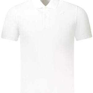 K-WAY POLO SHORT SLEEVES MEN WHITE K-WAY