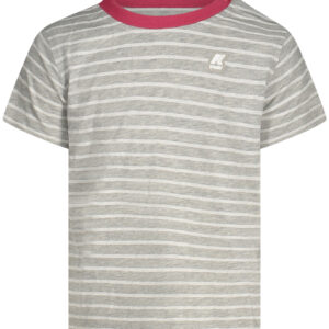 K-WAY SHORT SLEEVE T-SHIRT GIRLS GREY
