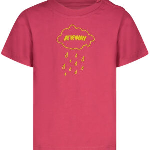 K-WAY SHORT SLEEVE T-SHIRT GIRL PINK