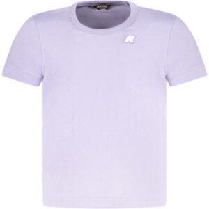 K-WAY T-SHIRT SHORT SLEEVES GIRL PURPLE