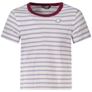 K-WAY T-SHIRT SHORT SLEEVES GIRL PURPLE
