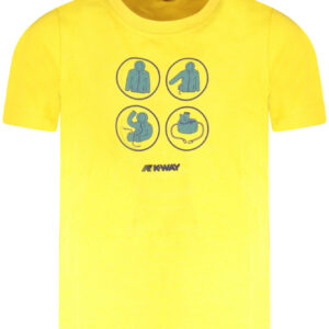 K-WAY SHORT SLEEVE T-SHIRT CHILDREN YELLOW