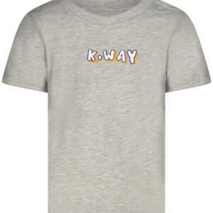 K-WAY SHORT SLEEVE T-SHIRT CHILDREN GREY