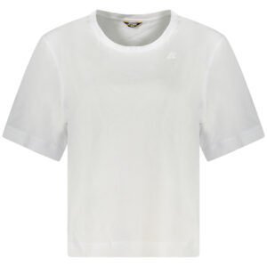 K-WAY SHORT SLEEVE T-SHIRT WOMEN WHITE K-WAY