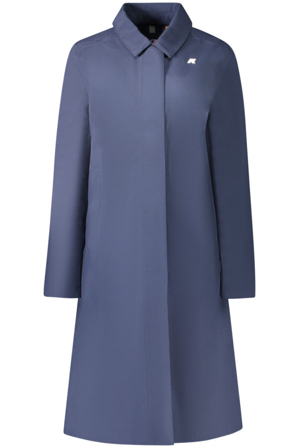 K-WAY TRENCH WOMEN BLUE