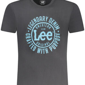 LEE MEN'S SHORT SLEEVE T-SHIRT BLACK