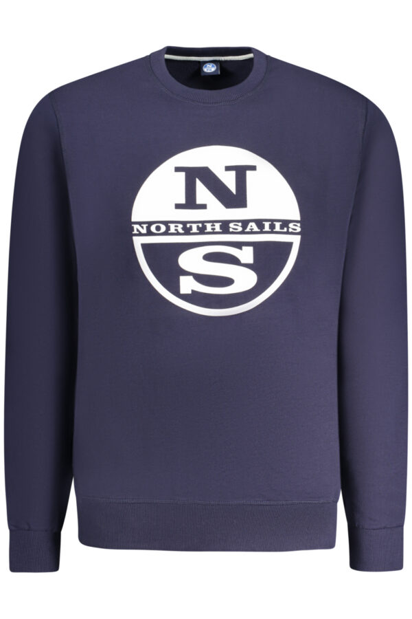 NORTH SAILS MEN'S ZIP-UP SWEATSHIRT BLUE