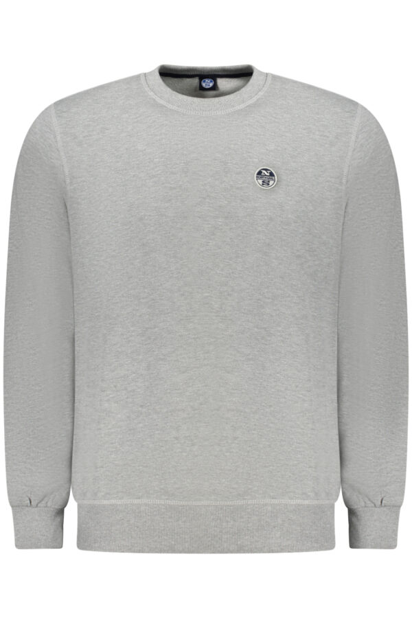 NORTH SAILS MEN'S ZIP-UP SWEATSHIRT GREY