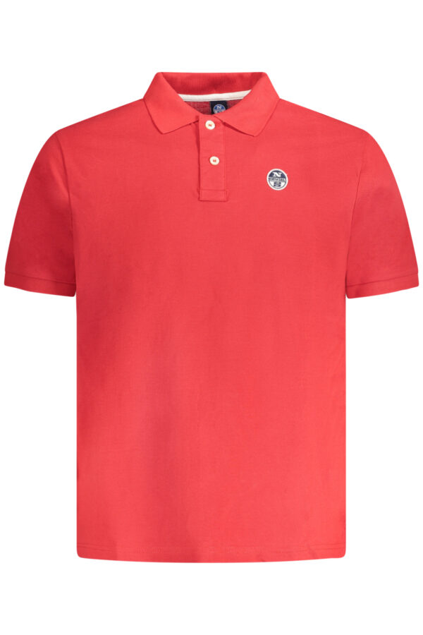 NORTH SAILS MEN'S SHORT SLEEVE POLO SHIRT RED