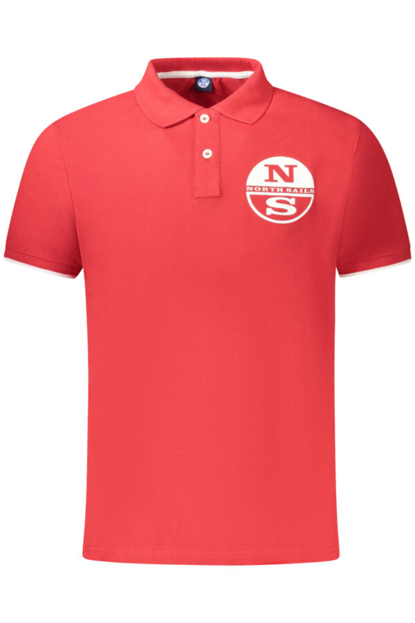 NORTH SAILS MEN'S SHORT SLEEVE POLO SHIRT RED