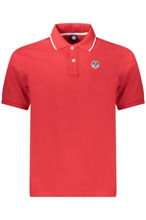 NORTH SAILS MEN'S SHORT SLEEVE POLO SHIRT RED
