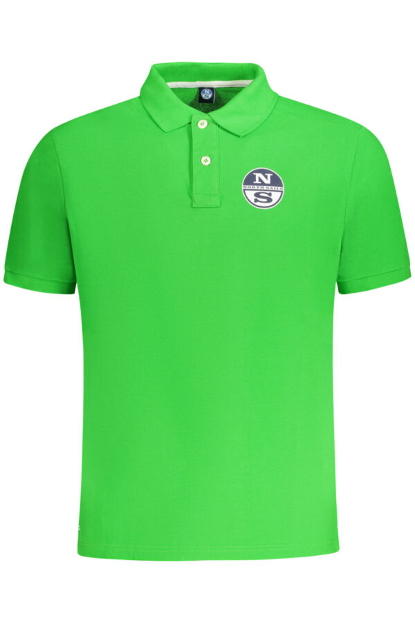 NORTH SAILS MEN'S SHORT SLEEVE POLO GREEN