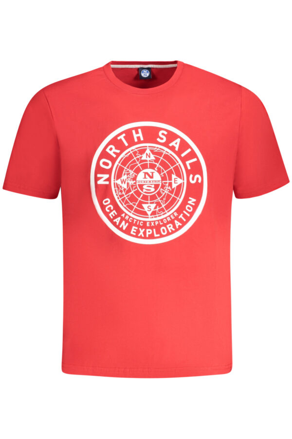 NORTH SAILS MEN'S SHORT SLEEVE T-SHIRT RED