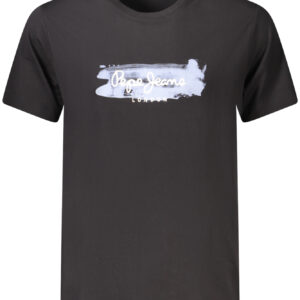 PEPE JEANS SHORT SLEEVE T-SHIRT MEN BLACK PEPE JEANS
