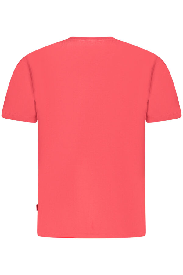 PEPE JEANS MEN'S SHORT SLEEVE T-SHIRT RED - Image 2