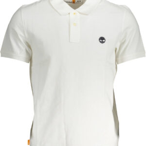 TIMBERLAND POLO SHORT SLEEVE MAN WHITE