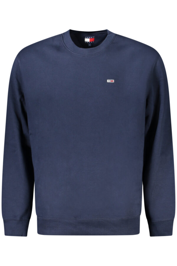 TOMMY HILFIGER MEN'S ZIP-UP SWEATSHIRT BLUE
