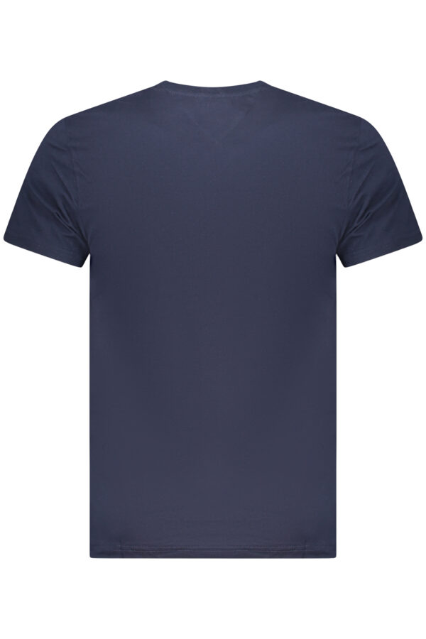 TOMMY HILFIGER MEN'S SHORT SLEEVE T-SHIRT BLUE - Image 2