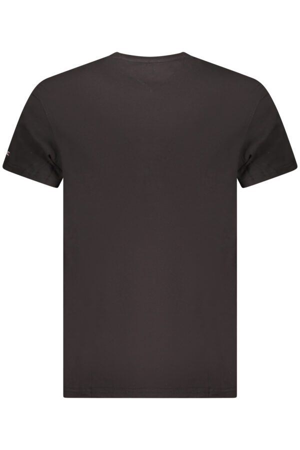 TOMMY HILFIGER MEN'S SHORT SLEEVE T-SHIRT BLACK - Image 2