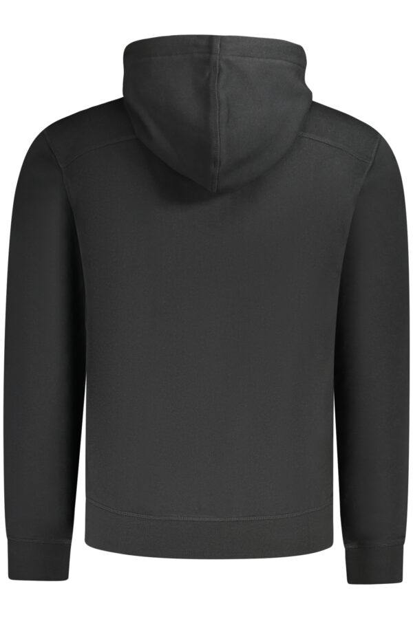 BOSS MEN'S BLACK ZIP-UP SWEATSHIRT - Image 2