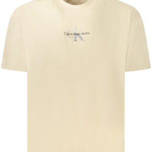 CALVIN KLEIN WOMEN'S SHORT SLEEVE T-SHIRT BEIGE