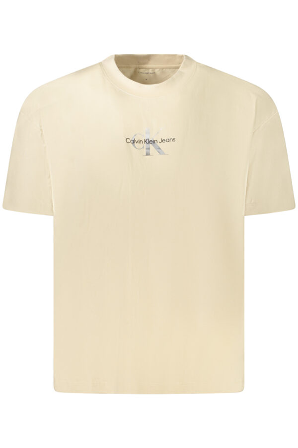 CALVIN KLEIN WOMEN'S SHORT SLEEVE T-SHIRT BEIGE