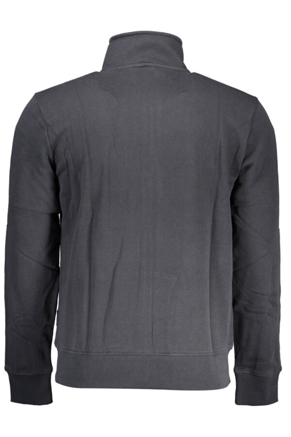 NAPAPIJRI BLACK MAN ZIPPED SWEATSHIRT - Image 2