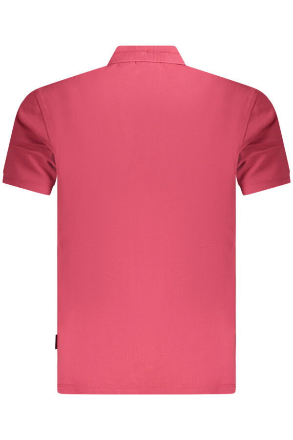 NAPAPIJRI MEN'S SHORT SLEEVE POLO SHIRT RED - Image 2
