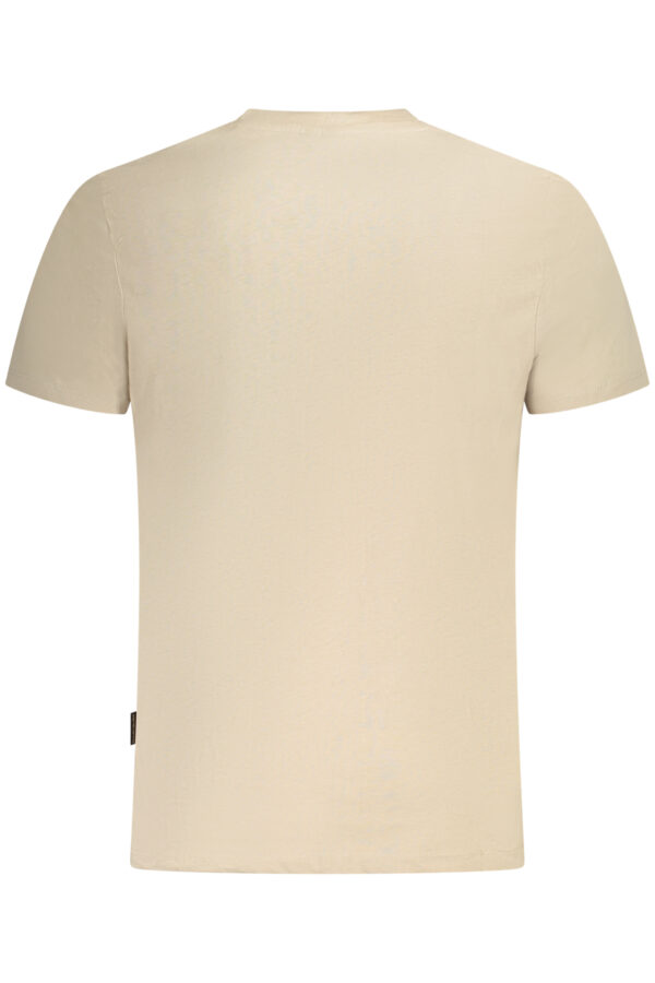 NAPAPIJRI SHORT SLEEVE T-SHIRT MEN BEIGE - Image 2
