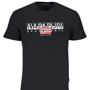 NAPAPIJRI MEN'S SHORT SLEEVE T-SHIRT BLACK