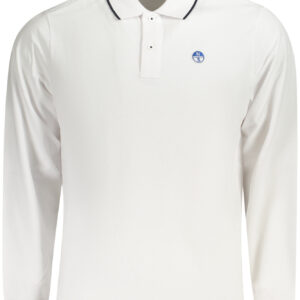 NORTH SAILS LONG SLEEVE POLO MEN WHITE