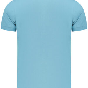NORWAY 1963 MEN'S SHORT SLEEVE POLO SHIRT BLUE