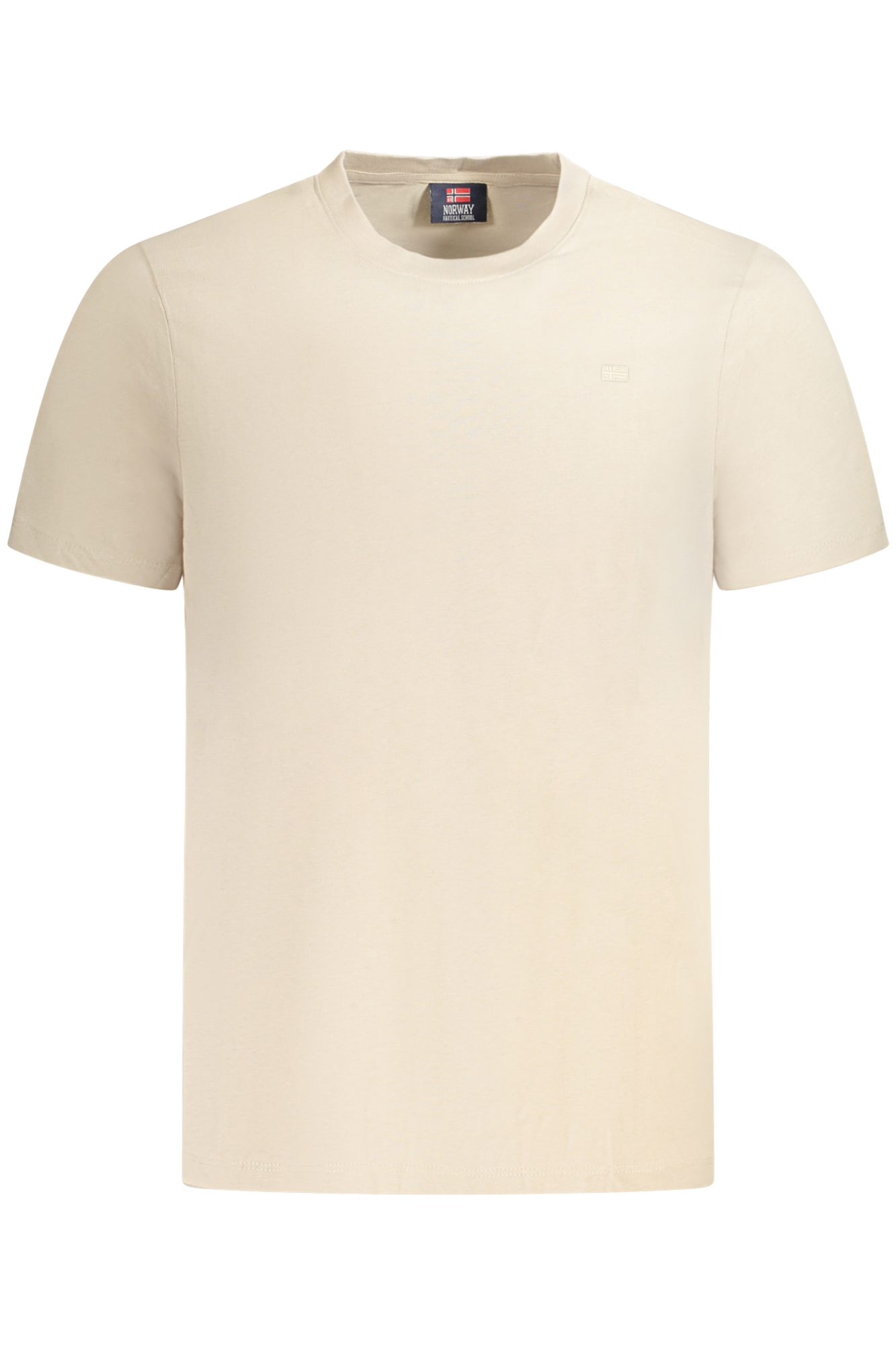NORWAY 1963 MEN'S SHORT SLEEVE T-SHIRT BEIGE NORWAY 1963