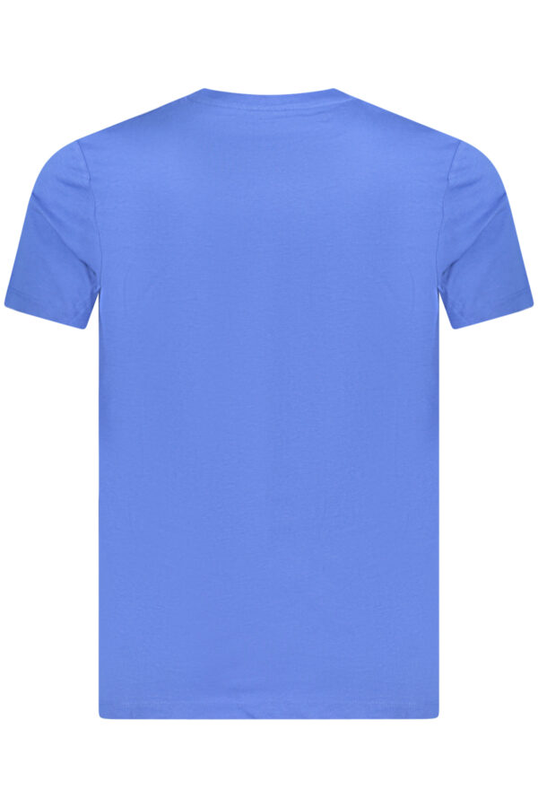NORWAY 1963 MEN'S SHORT SLEEVE T-SHIRT BLUE - Image 2