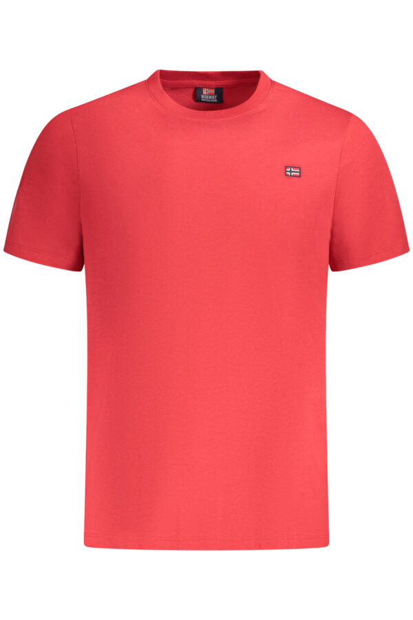 NORWAY 1963 MEN'S SHORT SLEEVE T-SHIRT RED