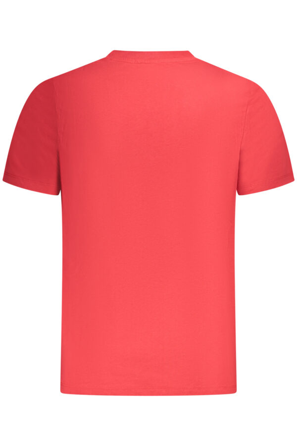 NORWAY 1963 MEN'S SHORT SLEEVE T-SHIRT RED - Image 2